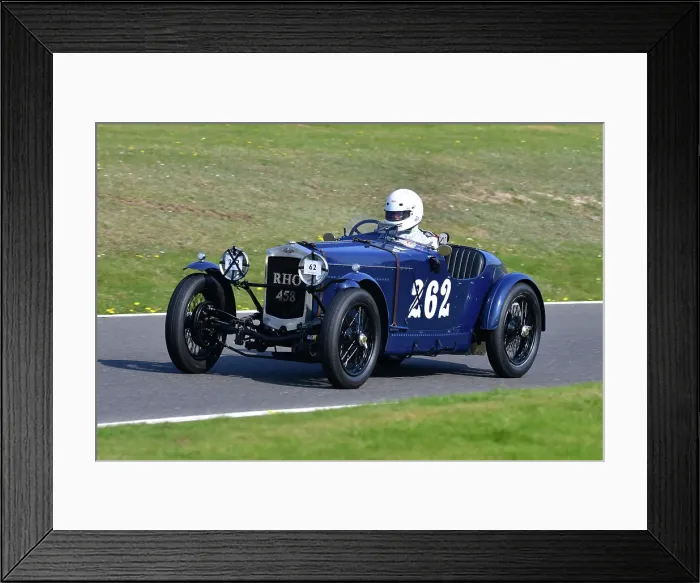 Framed Print : CJ10 8048 David Goldspink, Frazer Nash Acedes Framed Print : CJ10 8048 David Goldspink, Frazer Nash Acedes