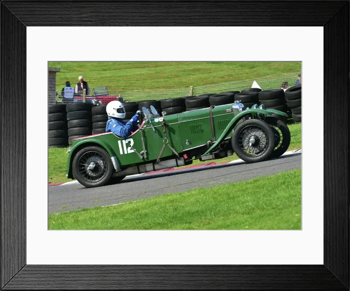 Framed Print : CM32 8987 Richard Matthews, Frazer Nash Special