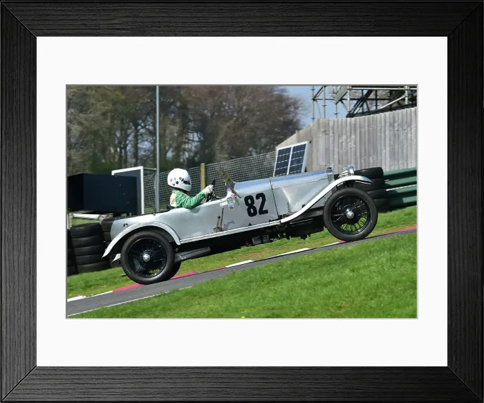 Framed Print : CM32 8973 Westie Mitchell, Frazer Nash Anzani Tourer