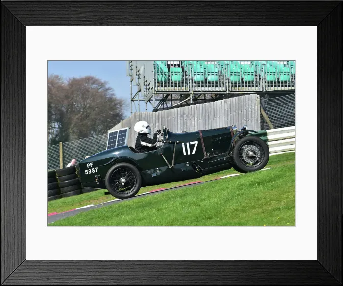 Framed Print : CM32 8964 Annabel Jones, Frazer Nash Boulogne Vitesse