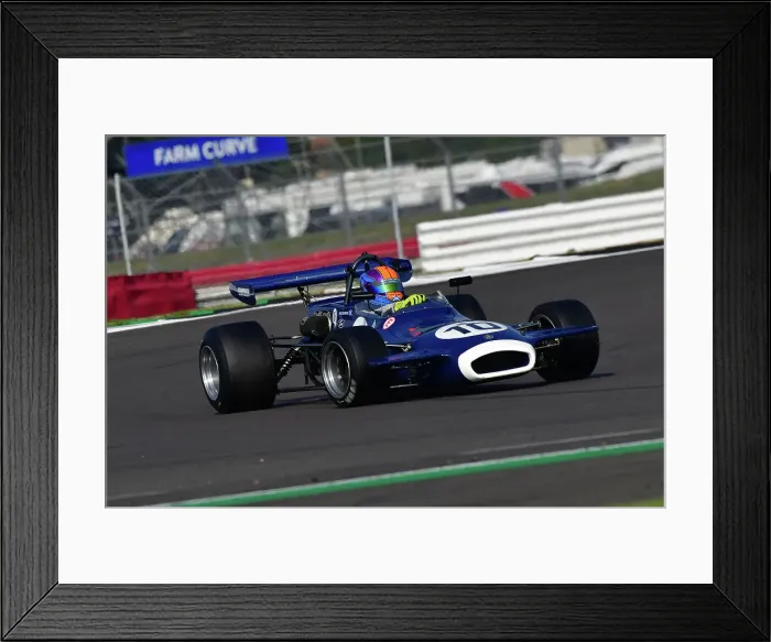 Framed Print : CJ11 8123 Ross Drybrough, Brabham BT35 Framed Print : CJ11 8123 Ross Drybrough, Brabham BT35