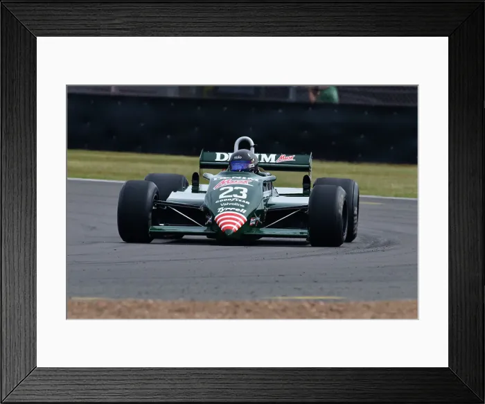 Framed Print : CJ11 9980 Ken Tyrrell, Tyrrell 011 Framed Print : CJ11 9980 Ken Tyrrell, Tyrrell 011