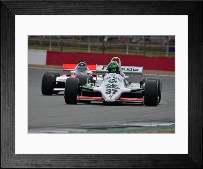 Framed Print : CJ12 0049 Christophe D'Ansembourg, Williams FW07C Framed Print : CJ12 0049 Christophe D'Ansembourg, Williams FW07C