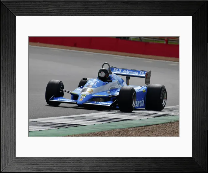 Framed Print : CJ12 0075 Mark Dwyer, Osella FA1D Framed Print : CJ12 0075 Mark Dwyer, Osella FA1D