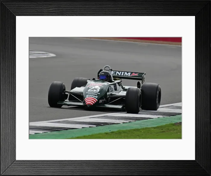 Framed Print : CJ12 0090 Ken Tyrrell, Tyrrell 011 Framed Print : CJ12 0090 Ken Tyrrell, Tyrrell 011