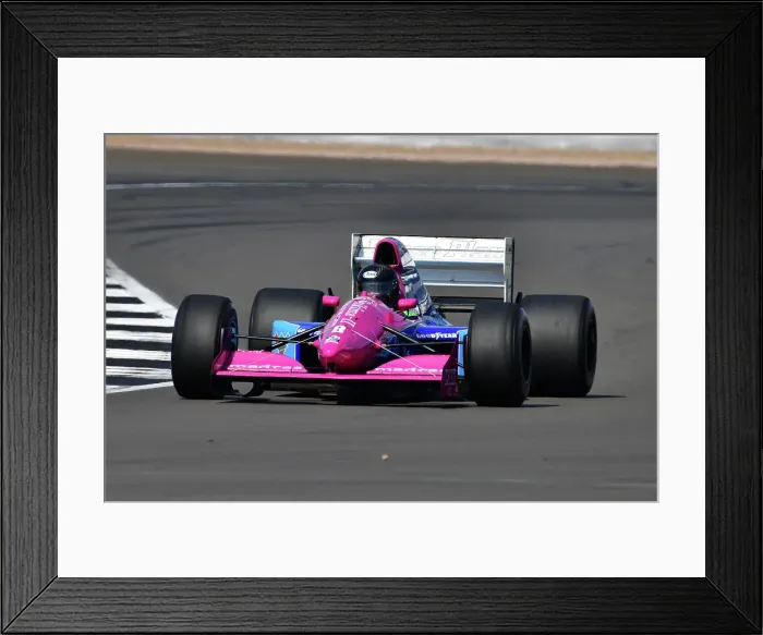 Framed Print : CJ11 8702 Michael Fitzgerald, Brabham BT60Y Framed Print : CJ11 8702 Michael Fitzgerald, Brabham BT60Y