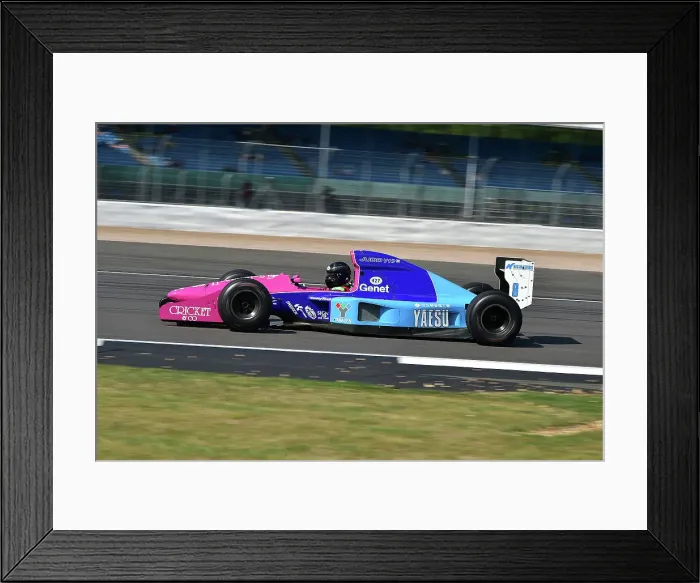 Framed Print : CM33 7518 Michael Fitzgerald, Brabham BT60Y Framed Print : CM33 7518 Michael Fitzgerald, Brabham BT60Y