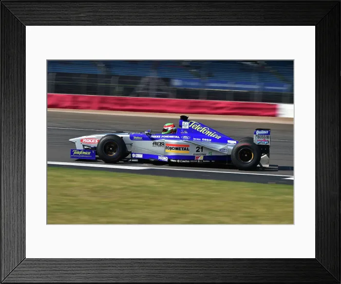 Framed Print : CM33 7557 James Belton, Minardi M198 Framed Print : CM33 7557 James Belton, Minardi M198