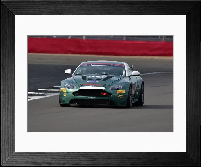 Framed Print : CJ12 0517 Chris Murphy, Aston Martin GT4 Framed Print : CJ12 0517 Chris Murphy, Aston Martin GT4