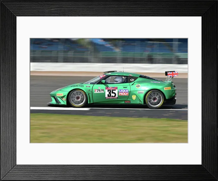 Framed Print : CM33 7425 John Dickson, Lotus Evora GT4 Framed Print : CM33 7425 John Dickson, Lotus Evora GT4