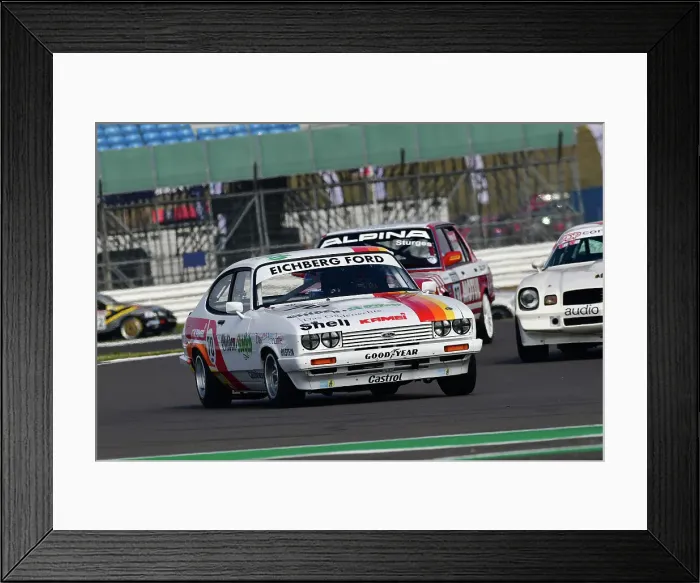 Framed Print : CJ11 8173 Marcus Jewell, Ben Clucas, Ford Capri Framed Print : CJ11 8173 Marcus Jewell, Ben Clucas, Ford Capri