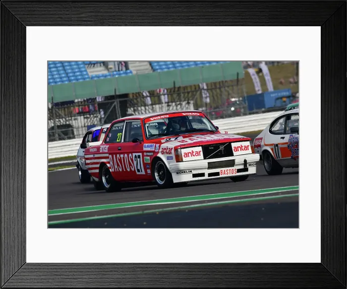 Framed Print : CJ11 8179 John Young, James Young, Volvo 242 Framed Print : CJ11 8179 John Young, James Young, Volvo 242