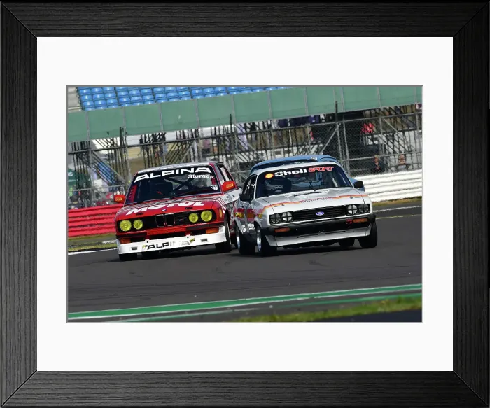 Framed Print : CJ11 8204 Peter Smith, Guy Smith, Ford Capri 3 litre S, Jamie Sturges, BMW E28 M535i Framed Print : CJ11 8204 Peter Smith, Guy Smith, Ford Capri 3 litre S, Jamie Sturges, BMW E28 M535i