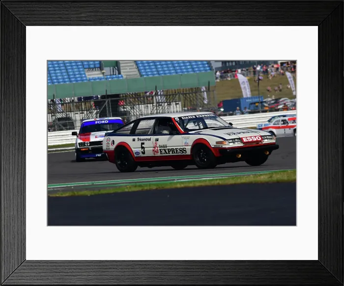 Framed Print : CJ11 8215 Adrian Reynard, Riorden Welby, Rover SD1 Framed Print : CJ11 8215 Adrian Reynard, Riorden Welby, Rover SD1