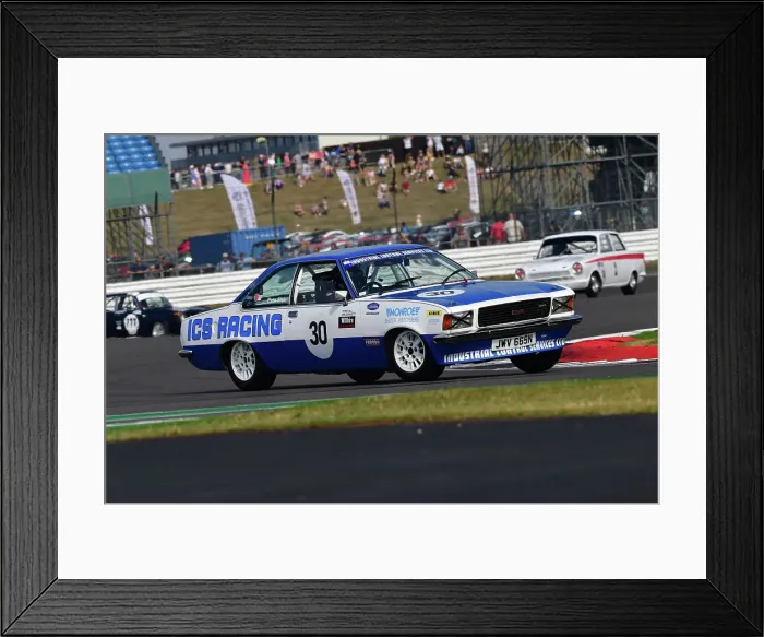 Framed Print : CJ11 8219 Peter Fisk, Opel Commodore B GS-E Framed Print : CJ11 8219 Peter Fisk, Opel Commodore B GS-E