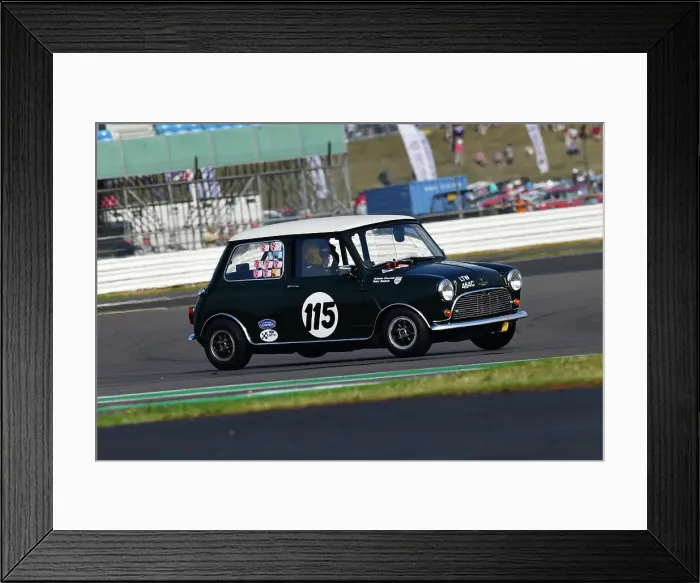 Framed Print : CJ11 8226 Graham Churchill, Austin Mini Cooper S Framed Print : CJ11 8226 Graham Churchill, Austin Mini Cooper S