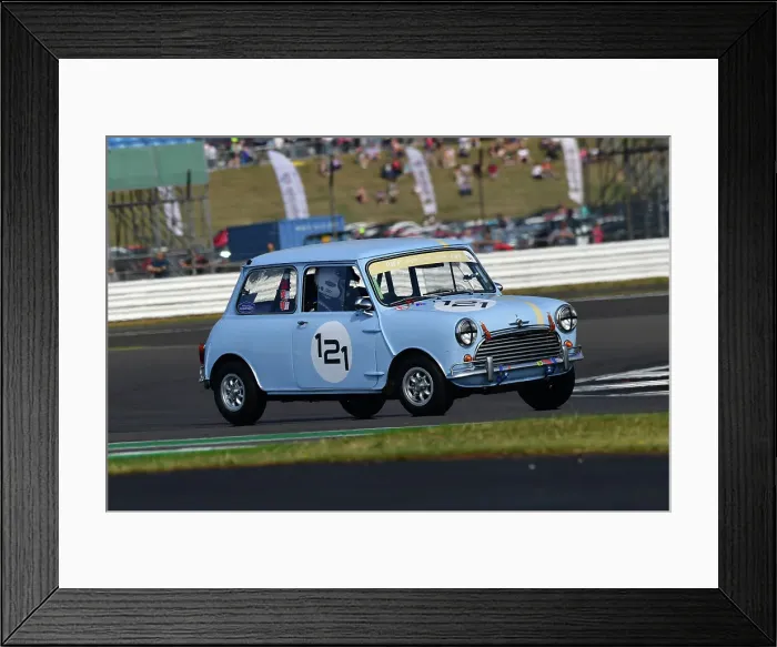 Framed Print : CJ11 8228 Chris Pearson, John Johnsen, Austin Mini Cooper Framed Print : CJ11 8228 Chris Pearson, John Johnsen, Austin Mini Cooper