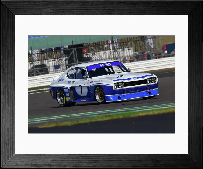 Framed Print : CJ11 8234 Gary Pearson, Alex Brundle, Ford Capri RS3100 Framed Print : CJ11 8234 Gary Pearson, Alex Brundle, Ford Capri RS3100