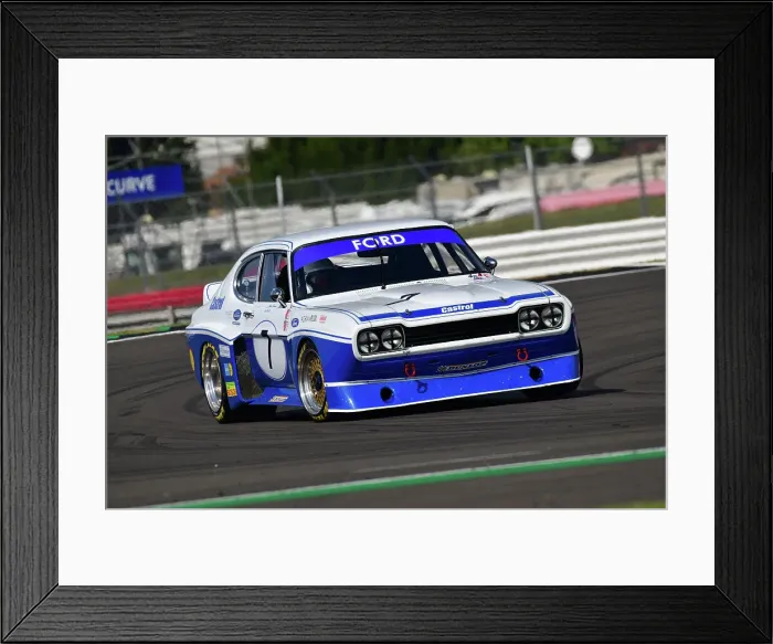 Framed Print : CJ11 8313 Gary Pearson, Alex Brundle, Ford Capri RS3100 Framed Print : CJ11 8313 Gary Pearson, Alex Brundle, Ford Capri RS3100