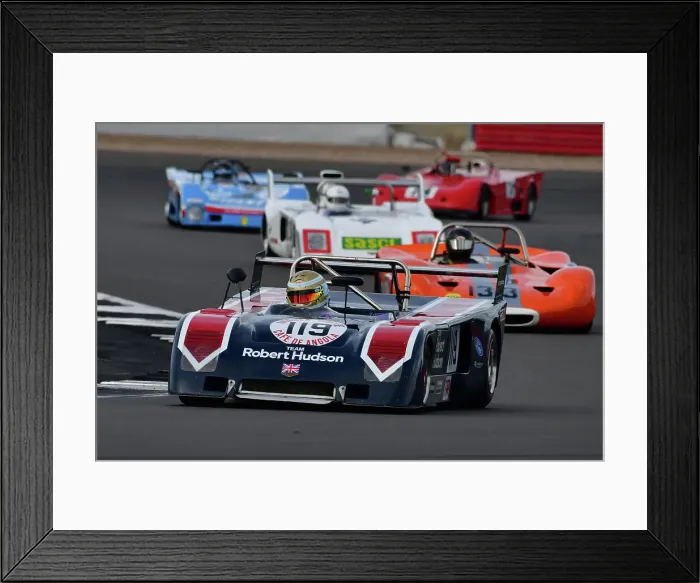 Framed Print : CJ12 0430 James Claridge, Goncalo Gomes, Chevron B23 Framed Print : CJ12 0430 James Claridge, Goncalo Gomes, Chevron B23