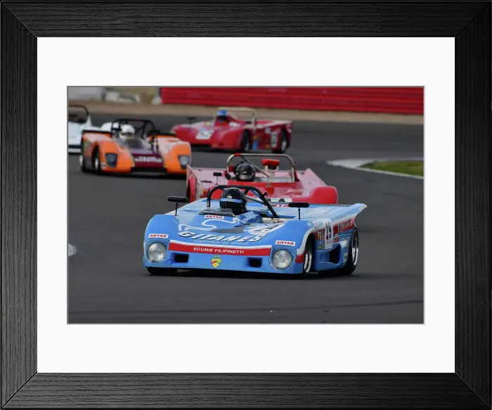 Framed Print : CJ12 0433 Mark Richardson, Lola T290