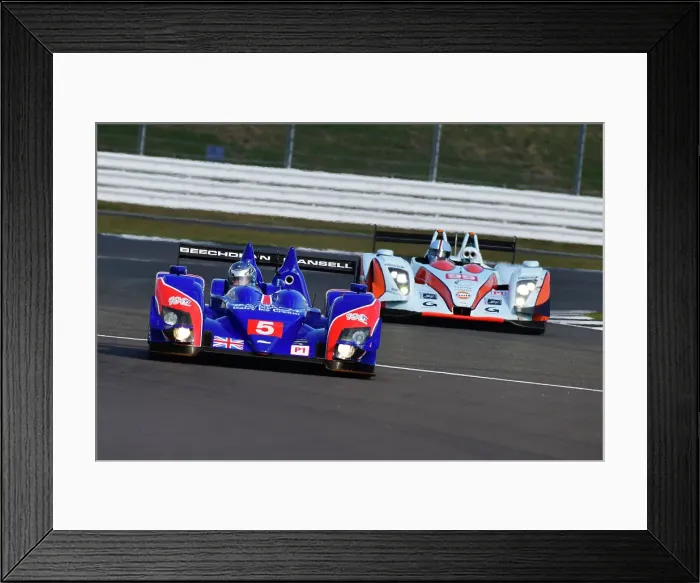 Framed Print : CJ11 9454 Keith Frieser, Zytek 09s, Jamie Constable, Pescarolo LMP1