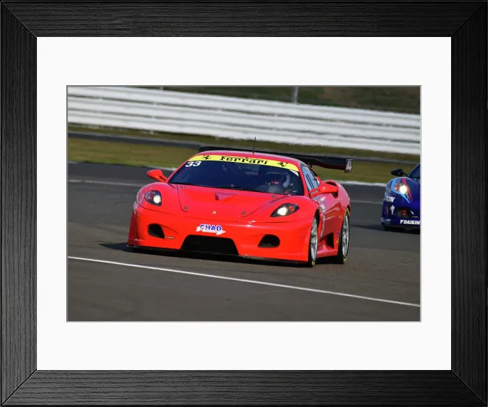 Framed Print : CJ11 9525 John Pearson, Gary Pearson, Ferrari 430 Framed Print : CJ11 9525 John Pearson, Gary Pearson, Ferrari 430