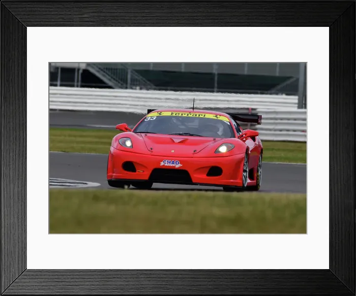 Framed Print : CJ12 0351 John Pearson, Gary Pearson, Ferrari 430 Framed Print : CJ12 0351 John Pearson, Gary Pearson, Ferrari 430