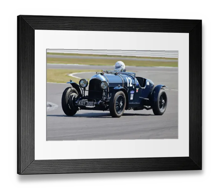Framed Print : CJ11 8478 Hugh Apthorp, Bentley 3-4½ Litre Framed Print : CJ11 8478 Hugh Apthorp, Bentley 3-4½ Litre