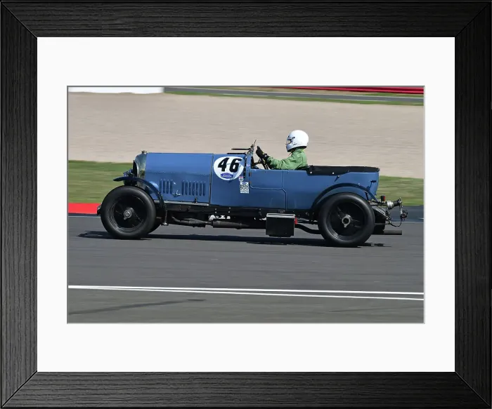 Framed Print : CJ11 8507 William Elbourn Jnr, Duncan Wiltshire, Bentley 3 litre Framed Print : CJ11 8507 William Elbourn Jnr, Duncan Wiltshire, Bentley 3 litre