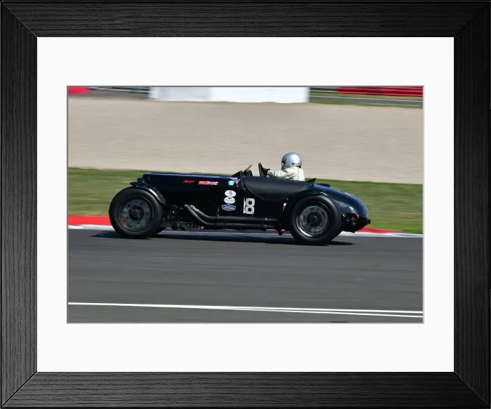 Framed Print : CJ11 8517 Rudiger Friedrichs, Alvis Firefly Special