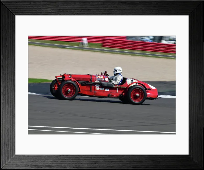 Framed Print : CJ11 8523 Edward Bradley, Aston Martin Ulster Framed Print : CJ11 8523 Edward Bradley, Aston Martin Ulster