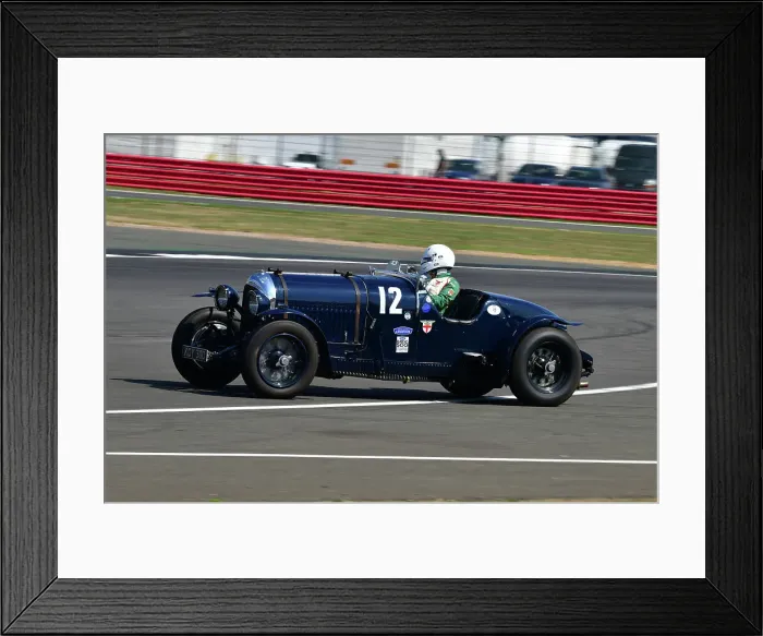 Framed Print : CJ11 8537 Hugh Apthorp, Bentley 3-4½ Litre Framed Print : CJ11 8537 Hugh Apthorp, Bentley 3-4½ Litre