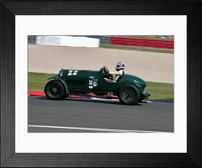Framed Print : CJ11 8545 Clive Morley, Bentley 3-4½ Litre Framed Print : CJ11 8545 Clive Morley, Bentley 3-4½ Litre