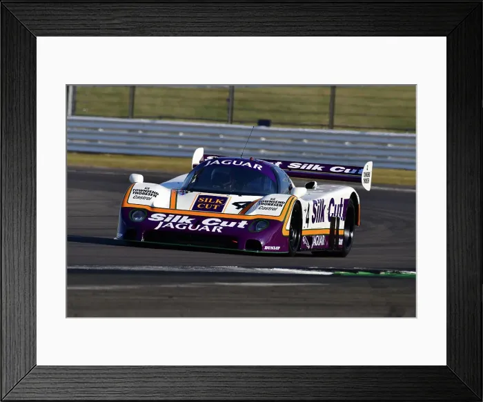 Framed Print : CJ11 9345 Alex Brundle, Jaguar XJR8 Framed Print : CJ11 9345 Alex Brundle, Jaguar XJR8