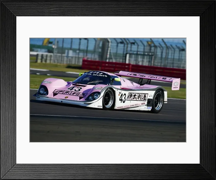 Framed Print : CJ11 9349 Porsche 962-201 Framed Print : CJ11 9349 Porsche 962-201