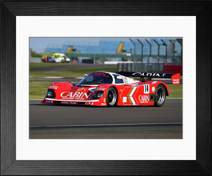 Framed Print : CJ11 9375 Porsche 962-200 Framed Print : CJ11 9375 Porsche 962-200