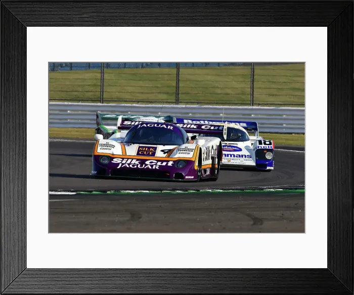 Framed Print : CJ11 9380 Alex Brundle, Jaguar XJR8 Framed Print : CJ11 9380 Alex Brundle, Jaguar XJR8