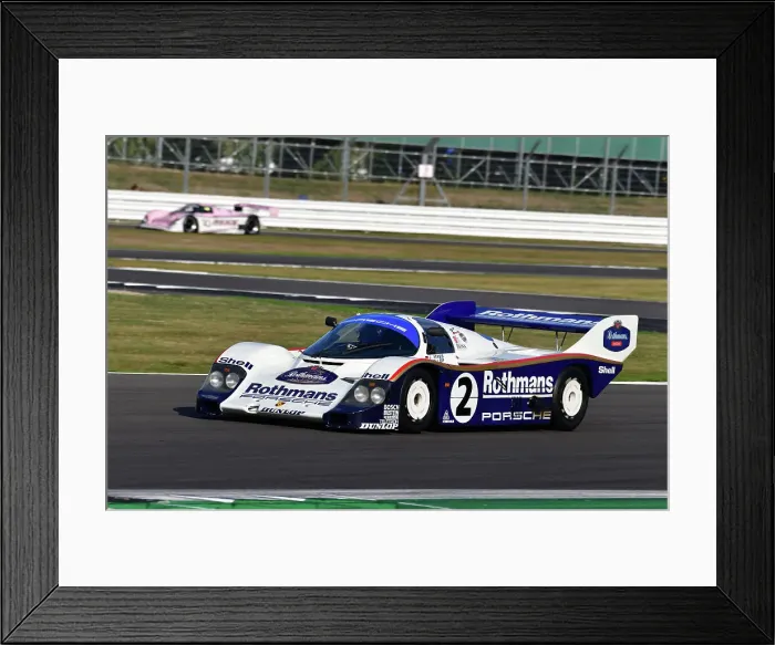 Framed Print : CJ11 9391 Porsche 956-008