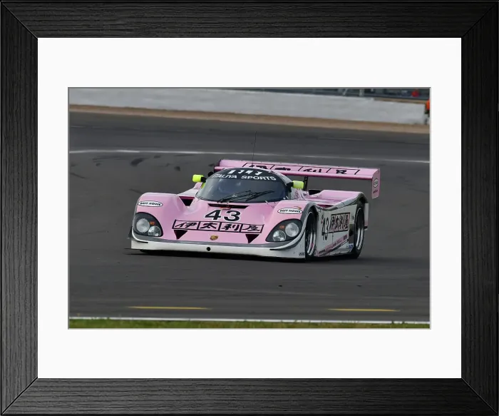 Framed Print : CJ12 0569 Porsche 962-201 Framed Print : CJ12 0569 Porsche 962-201