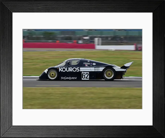 Framed Print : CM33 8186 Paul Knapton, Sauber C8 Framed Print : CM33 8186 Paul Knapton, Sauber C8