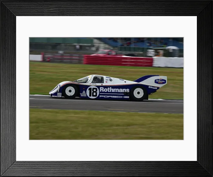 Framed Print : CM33 8204 Porsche 962-007 Framed Print : CM33 8204 Porsche 962-007