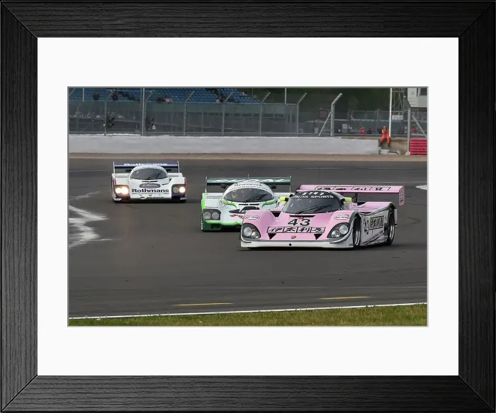 Framed Print : CM33 8216 Porsche 962-201 Framed Print : CM33 8216 Porsche 962-201