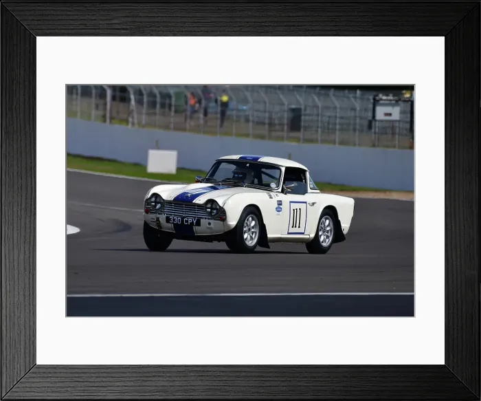 Framed Print : CJ11 9931 Ben Cussons, Andrew Hall, Triumph TR4 Framed Print : CJ11 9931 Ben Cussons, Andrew Hall, Triumph TR4