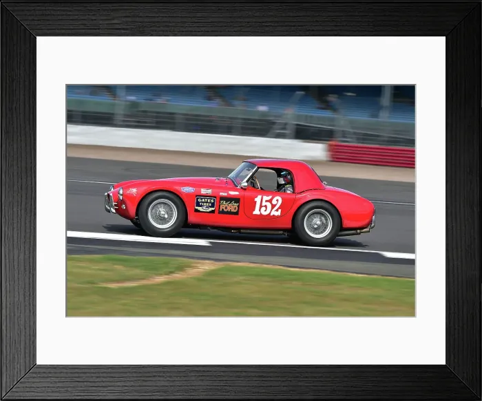 Framed Print : CM33 8018 John Spiers, Ollie Hancock, AC Cobra Framed Print : CM33 8018 John Spiers, Ollie Hancock, AC Cobra