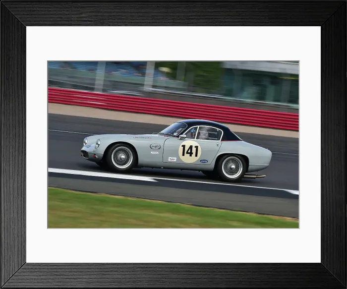 Framed Print : CM33 8034 Luke Davenport, Lotus Elite