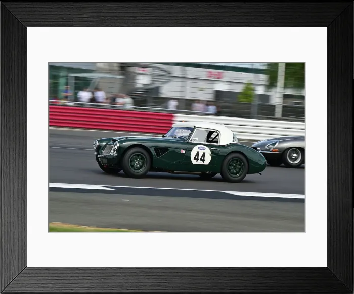 Framed Print : CM33 8061 Sarah Bennett-Baggs, Mike Thorne, Austin Healey 3000 Mk 2 Framed Print : CM33 8061 Sarah Bennett-Baggs, Mike Thorne, Austin Healey 3000 Mk 2
