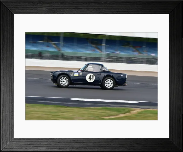 Framed Print : CM33 8097 Tim Mogridge, Tristan Simpson, Triumph TR4 Framed Print : CM33 8097 Tim Mogridge, Tristan Simpson, Triumph TR4