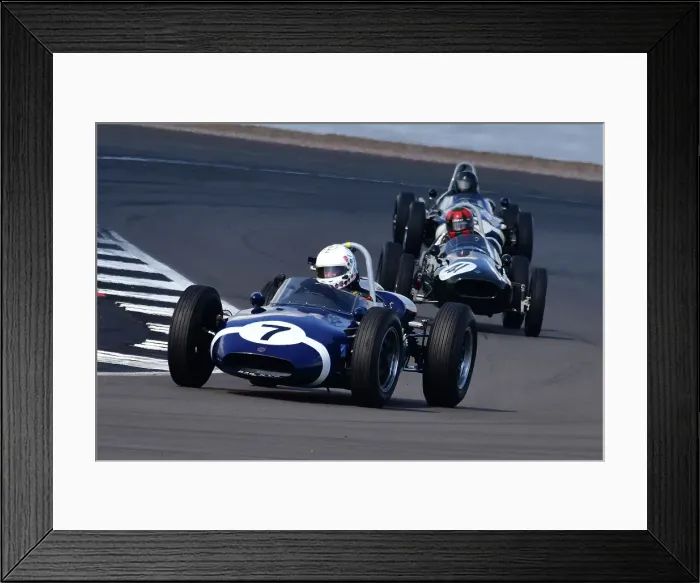 Framed Print : CJ11 8724 Nick Topliss, Cooper T53 Lowline Framed Print : CJ11 8724 Nick Topliss, Cooper T53 Lowline