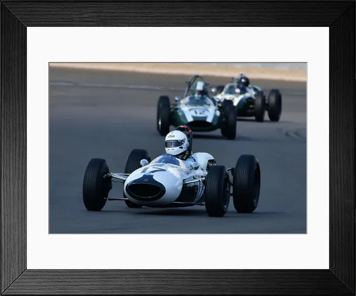 Framed Print : CJ11 8745 Michael Gans, Cooper T79